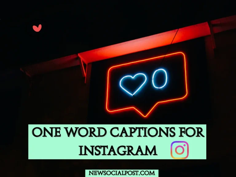 New One Word Captions for Instagram