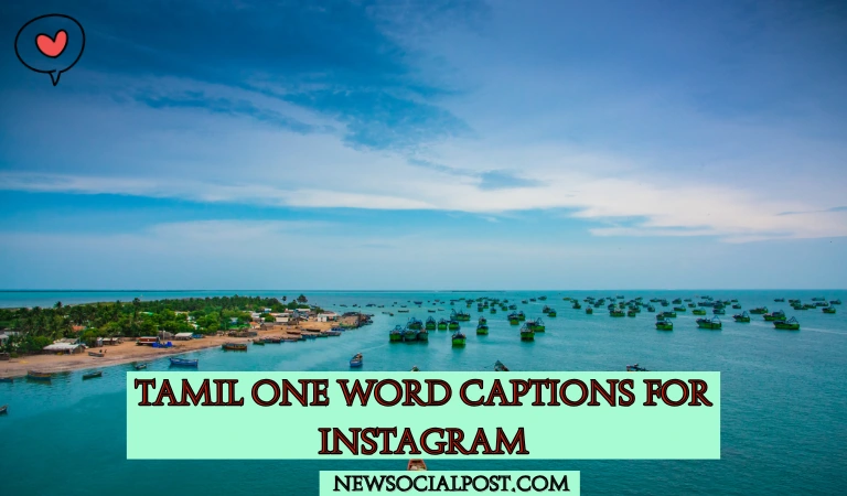 Tamil One Word Captions for Instagram Tamil One Word Captions for Instagram