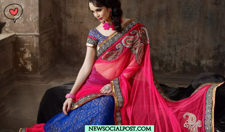 Traditional saree captions