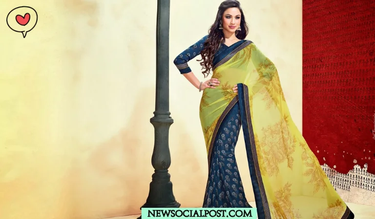 Traditional saree look